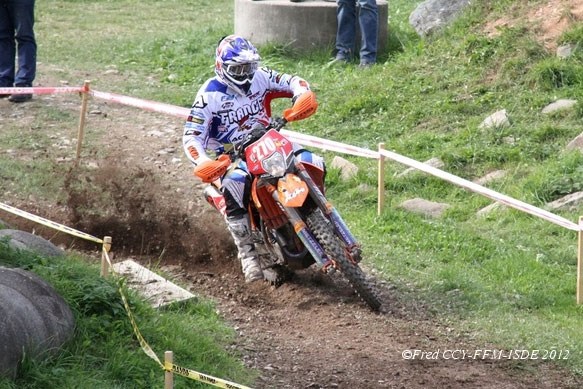 ISDE 2012 enduro Team France leader