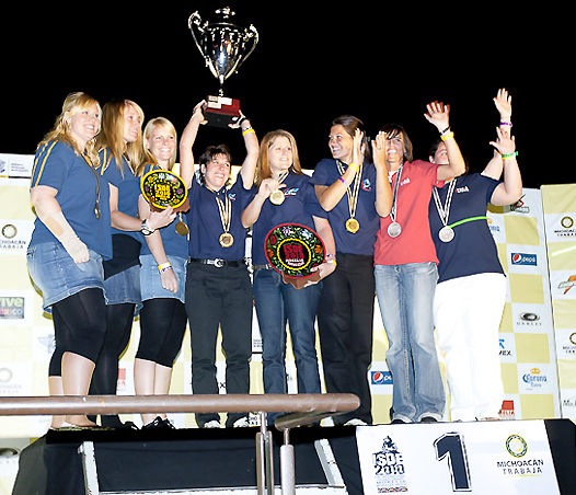 ISDE 2010 equipe féminine France championne