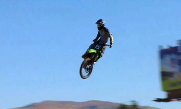 Jake Weimer saut motocross