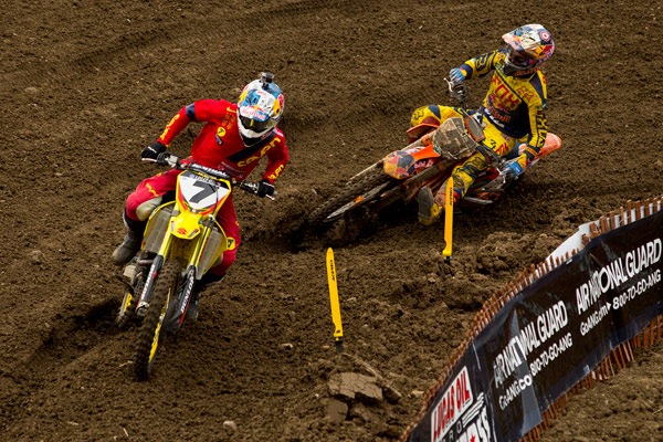 James Stewart termine second du Motocross ama 450cc Thunder Valley Lakewood 2014 