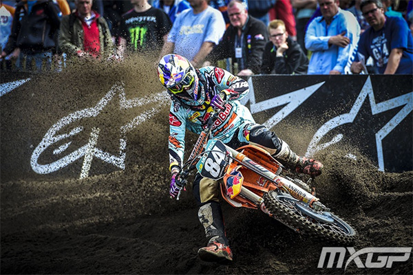 Jeffrey Herlings s'impose facilement au GP motocross Pays-Bas Valkenswaard 2014