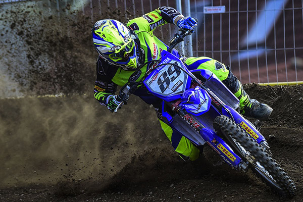 Première victoire de Jeremy Van Horebeek lors du Grand Prix motocross MXGP République Tchèque Loket 2014