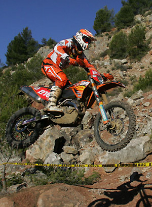 Johnny Aubert enduro Brignoles 2009