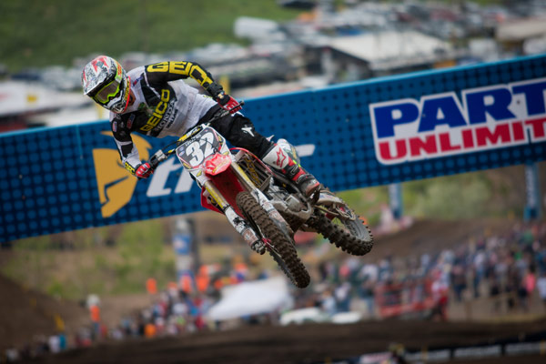 Justin Bogle prend la seconde place du Motocross ama 250cc Thunder Valley Lakewood 2014