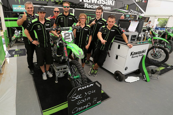 Monster Energy Kawasaki Racing Team GP motocross MXGP Espagne 2014