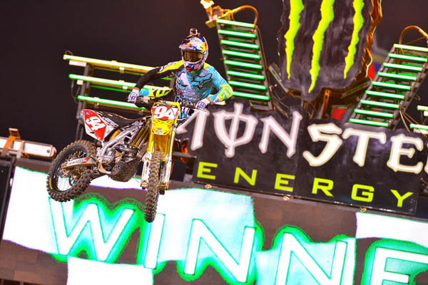 Ken Roczen victoire supercross ama 450cc Anaheim 2 2015