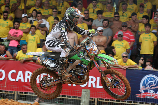 Livia Lancelot a encore une fois montré une belle vitesse, pour sa seconde participation au championnat du Monde MX2 au Brésil