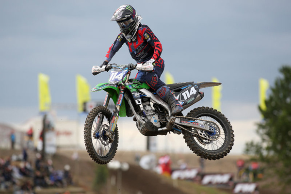 Livia Lancelot termine à la troisième place du GP motocross WMX Allemagne 2014