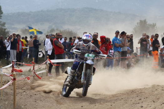 Loic Larrieu enduro ISDE 2013 Husaberg jour 5 