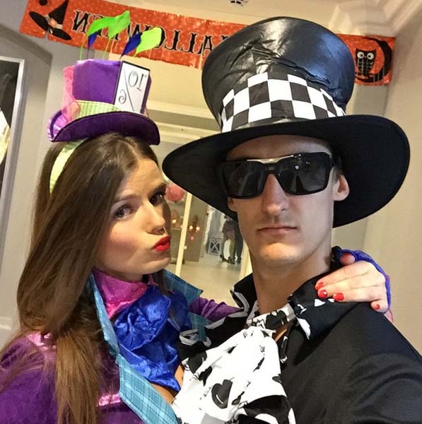 Marvin Musquin et Mathilde Halloween 2014