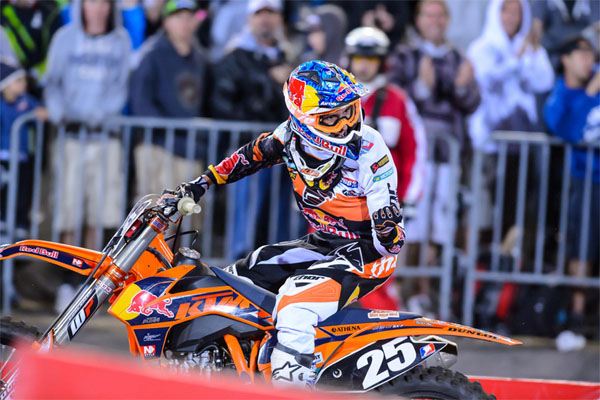 Marvin Musquin supercross Genève 2013