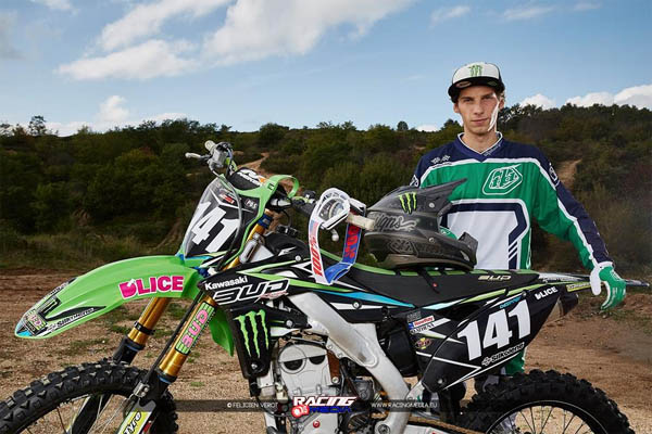 Maxime Desprey roulera au sein du le Team Bud Racing Kawasaki Monster 2015