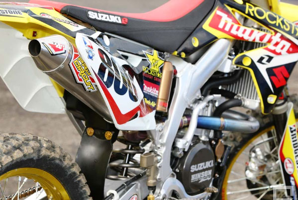 Suzuki RMZ 450 2009 Mike Alessi Rockstar Makita