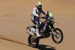 Etape 5 Dakar 2010, Casteu abandonne et Lopez assure