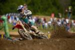 Motocross ama 250cc Unadilla 2013  Eli Tomac creuse lcart avec Ken Roczen