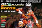 Affiche officielle du Championnat du Monde dEnduro 2011