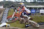 Championnat du monde de motocross MX2 Uddevalla Sude 2013  Herlings devant les deux Franais