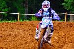 Championnat de France Motocross Fminin Louignac 2013 - Justine Charroux championne
