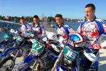 ISDE 2011 1er jour - Dpart en fanfare pour lEquipe de France