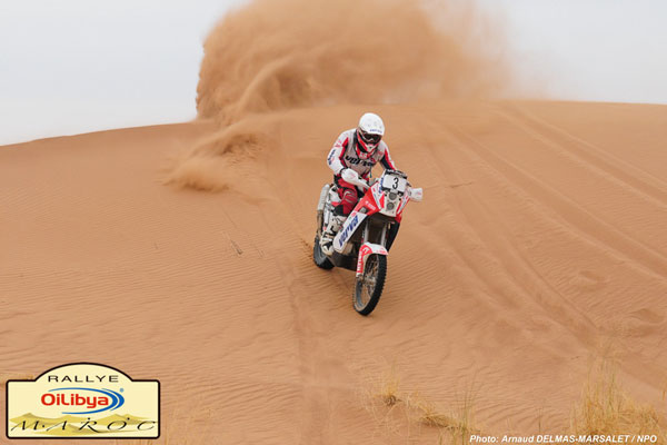 moto rallye Maroc 2010