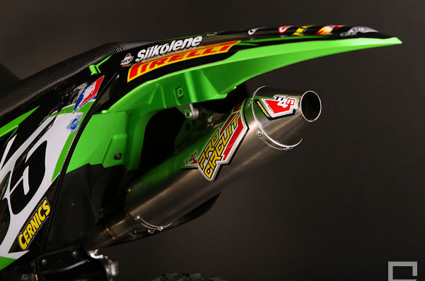motocross 2009 de Paul Carpenter Monster Energy/Cernic’s/Kawasaki 
