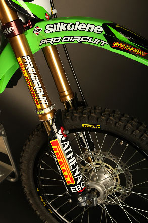 motocross 2009 de Paul Carpenter Monster Energy/Cernic’s/Kawasaki 