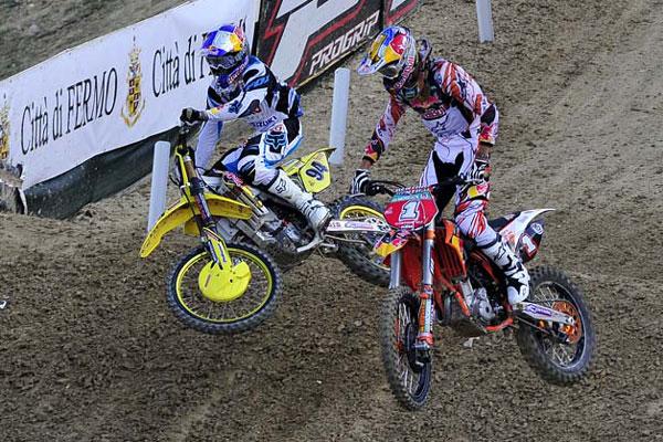 Musquin Roczen motocross Fermo Italie 2010