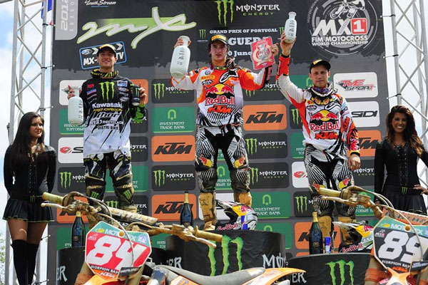 Jeffrey Herlings motocross mx2 Portugal Agueda 2012