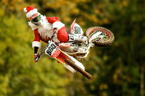 Père Noël motocross 2013
