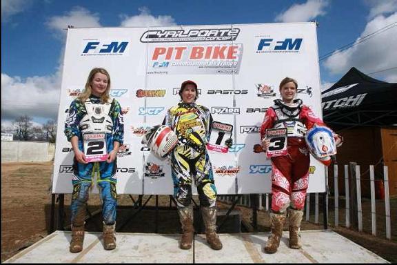 Podium girl Pit Bike Quinssaines