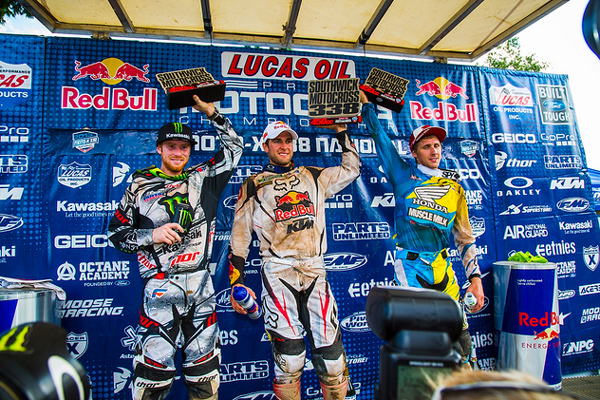 Podium motocross ama 450cc Southwick 2013