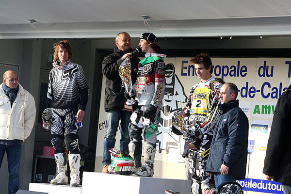 Podium jeune enduropale Touquet 2011