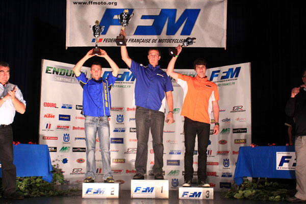 Podium enduro junior 2010