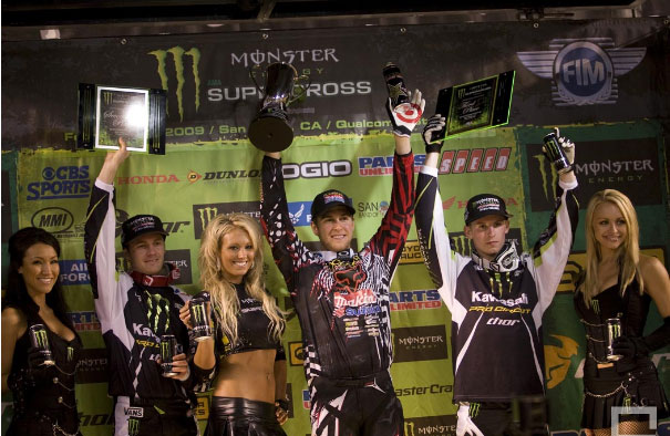 podium supercross Lites San Diego 2009