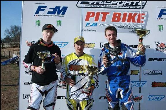Podium Pit Bike Quinssaines
