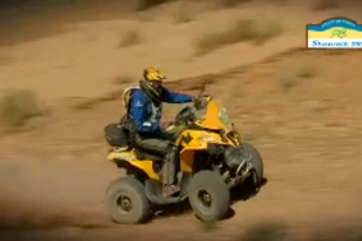 quad rallye du Maroc Shamrock 2009 