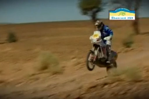 rallye du Maroc Shamrock 2009 moto