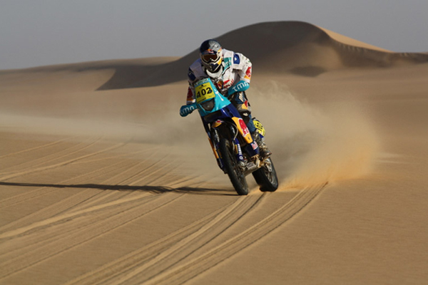 Rallye Pharaons 2010 moto