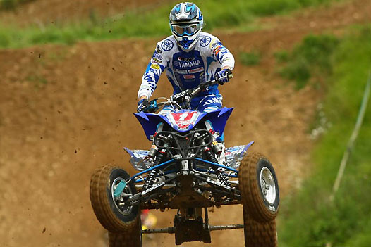 Romain Couprie championnat d’Europe Quad Cross 2011 