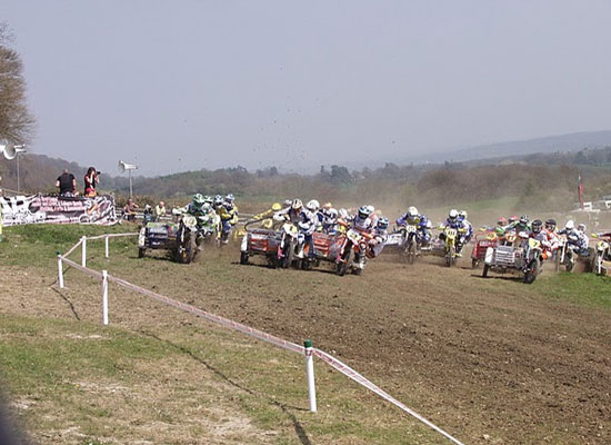 Championnat du monde 2010 Side Car Cross, Langrish Grande Bretagne Angleterre