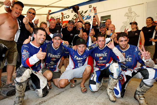 enduro six days 2012 Team France
