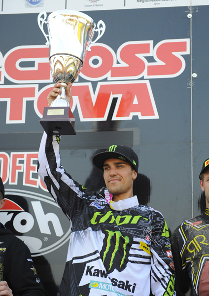 Victoire de Gautier Paulin lors du Starcross de Mantova 2014