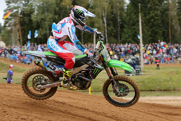 Steven Frossard remporte la catégorie OPEN lors du motocross des nations 2014