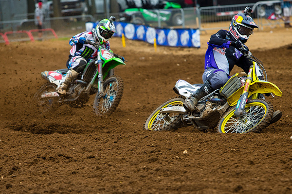 James Stewart et Ryan Villopoto RedBud 2013