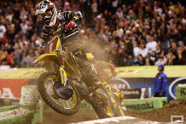 Chad Reed au Supercross Anaheim 2 2009
