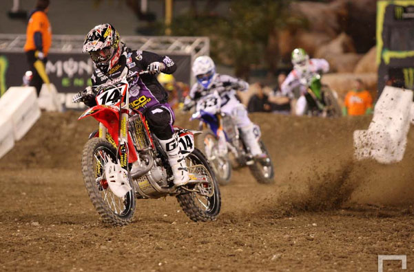 Kevin Windham au Supercross Anaheim 2 2009