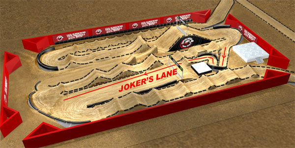 Supercross de Bercy 2013 Joker's Lane