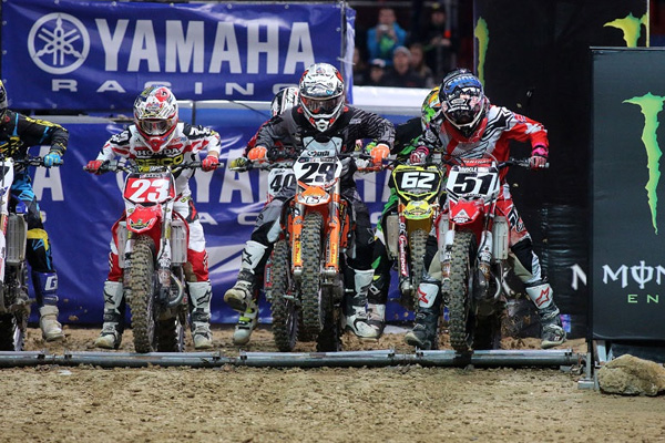 Départ supercross Bercy 2014 Lille