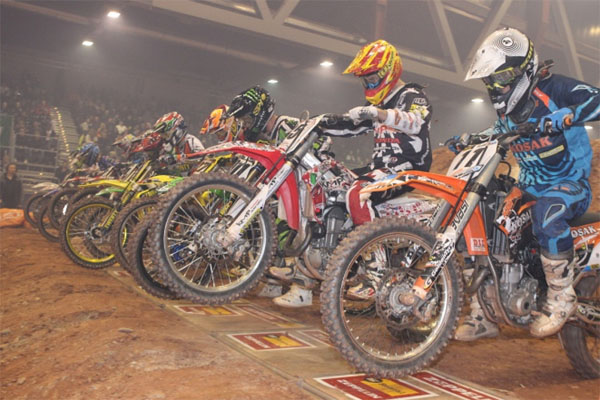 Supercross Chemnitz 2013 start