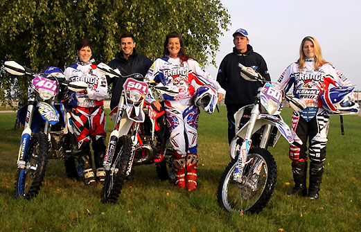 enduro feminin ISDE 2012 Team France